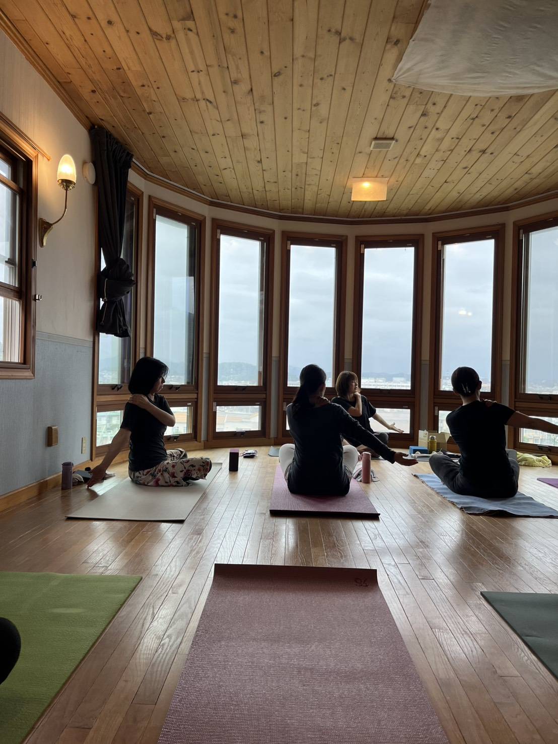 ヨガ教室にご利用いただきました